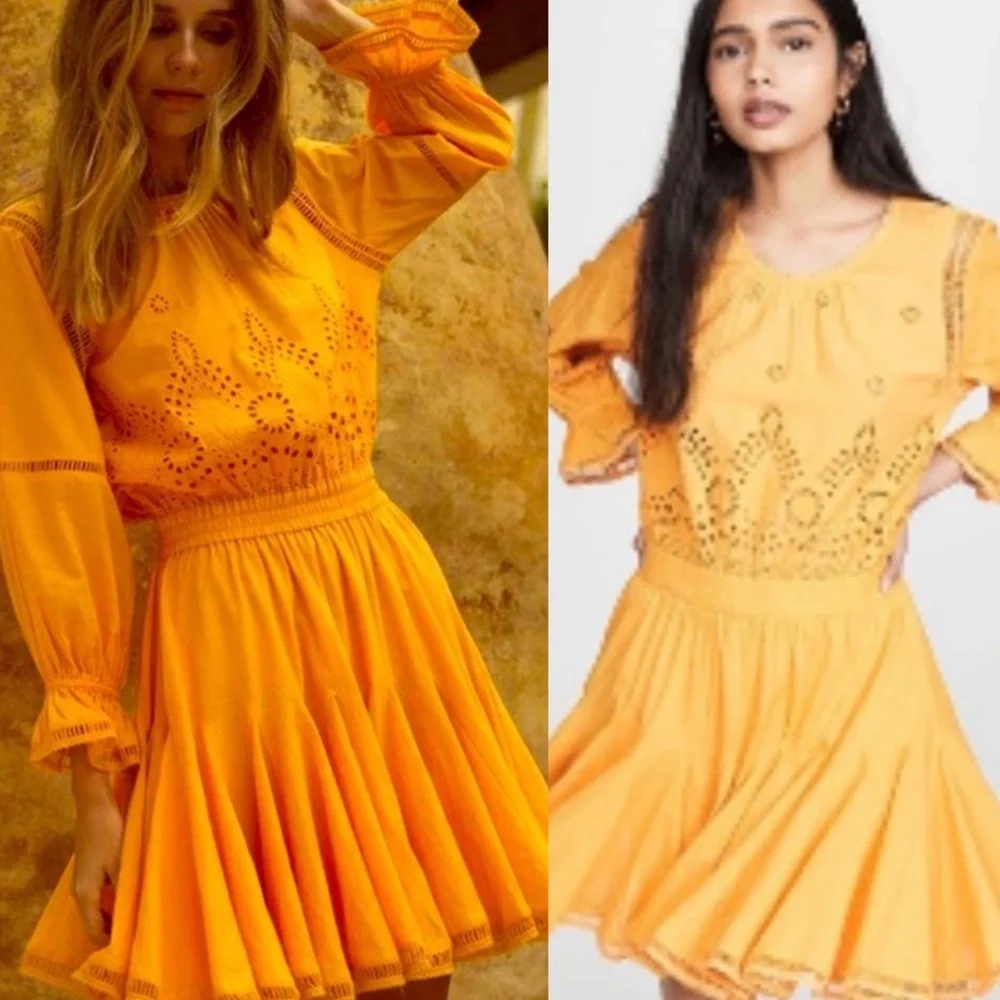 MISA | NWT! Sunny eyelet mini dress size: XS - Picture 1 of 7